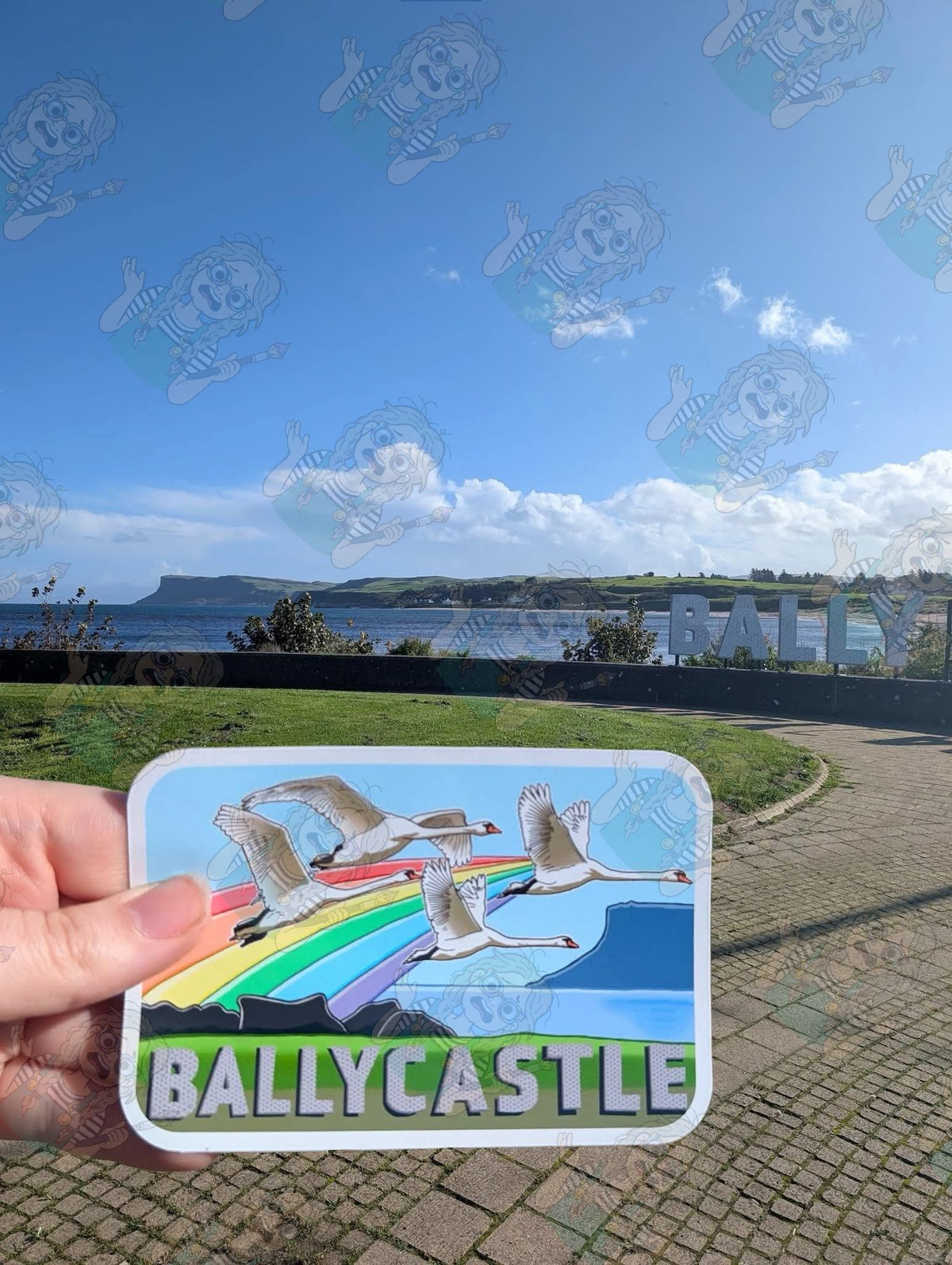 Welcome to Ballycastle Sticker