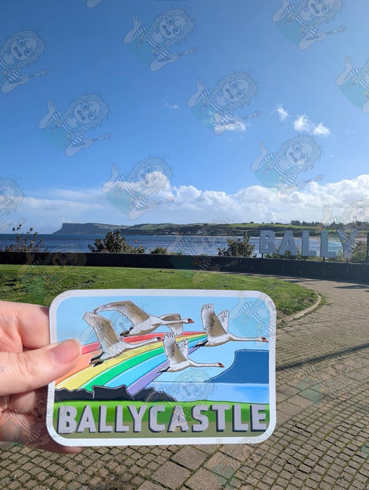 Welcome to Ballycastle Sticker