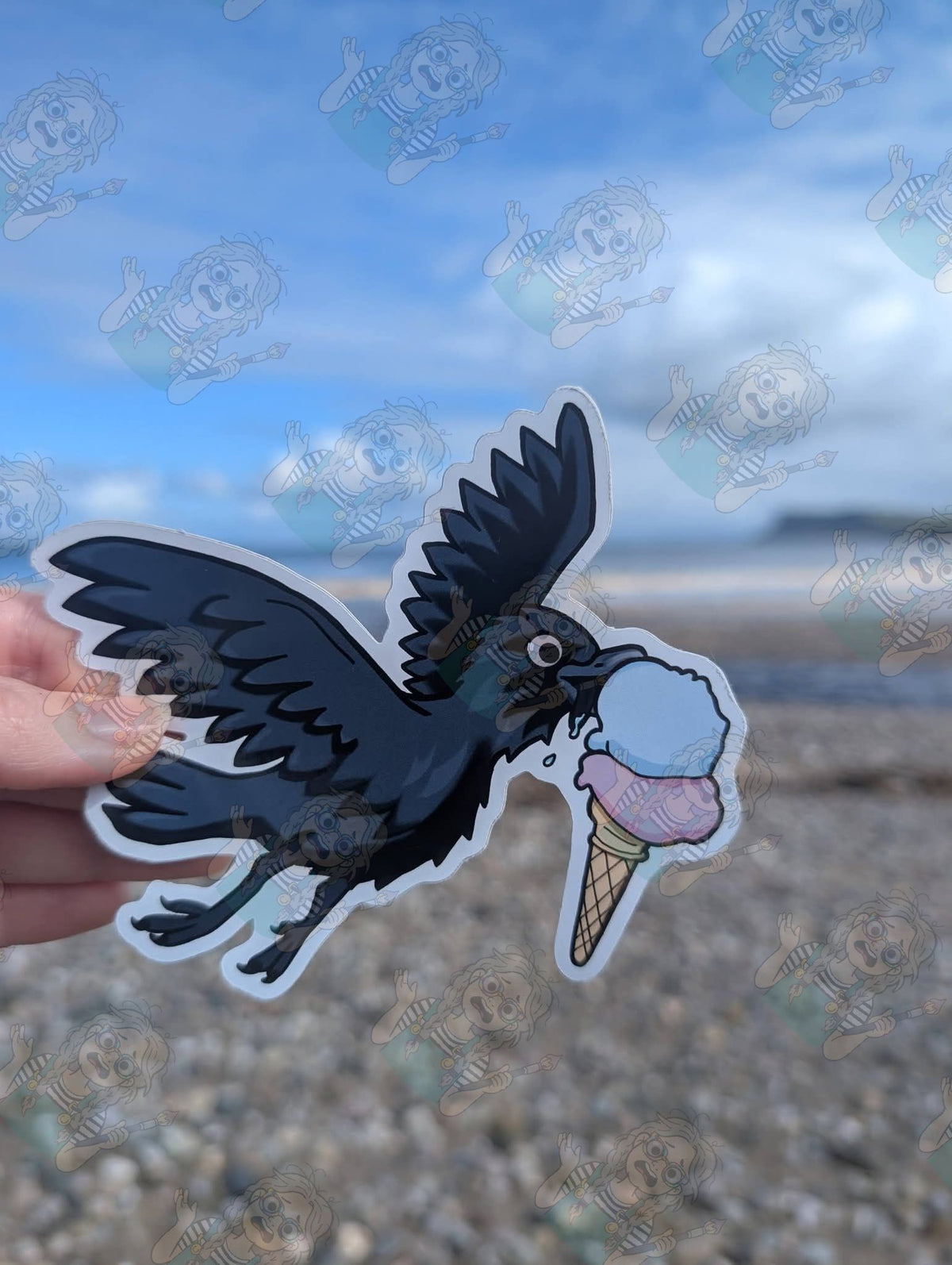 Crow Thief Sticker